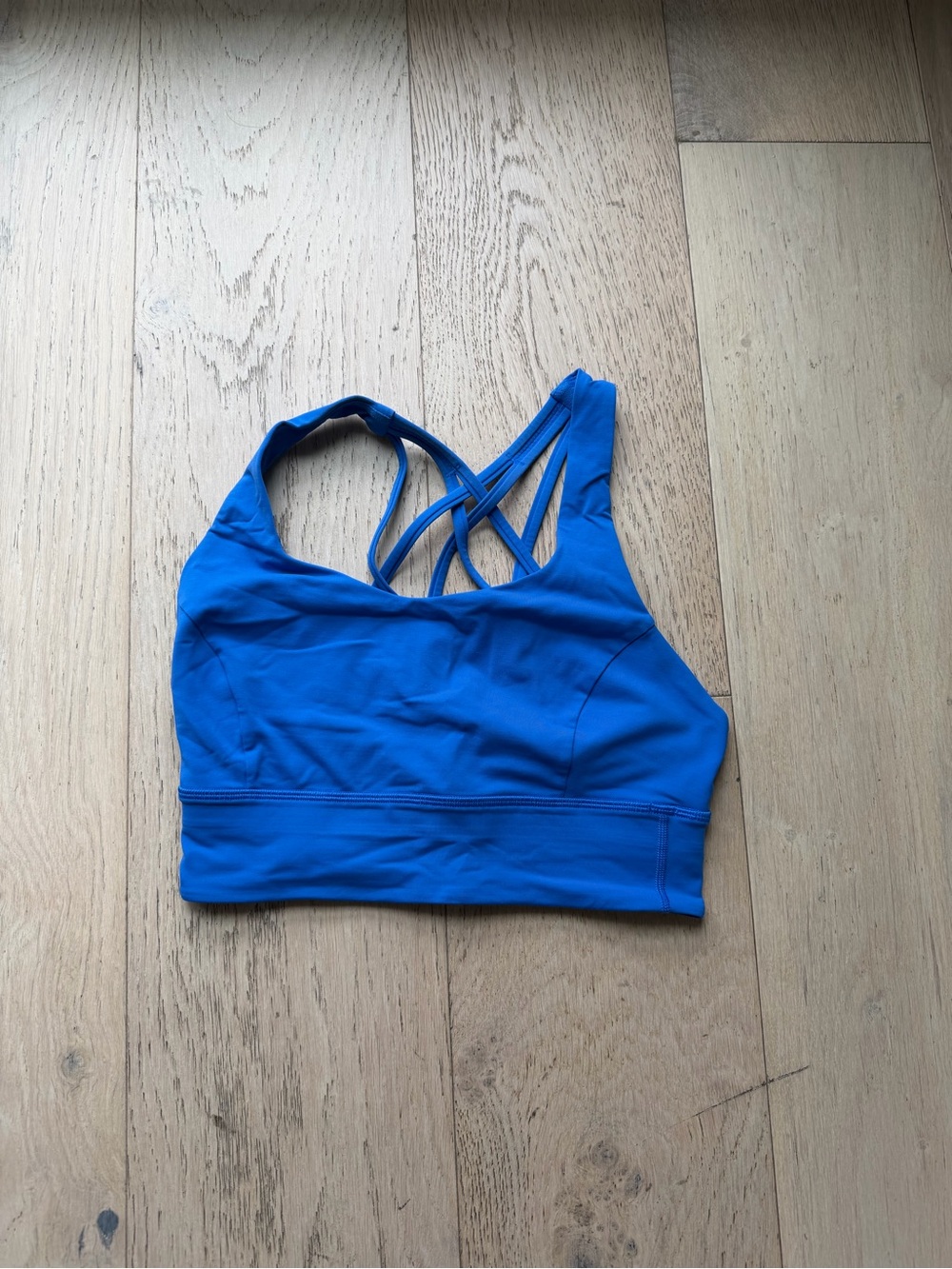 Lulu lemon Blue Strappy Sports Bra — Women Intimates & Sleepwear